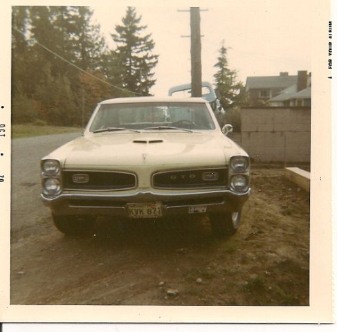 My GTO waiting for me to get home